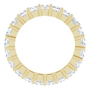 10K Yellow Gold 3 3/8 CTW Lab-Grown Diamond Eternity Band Size 6.5