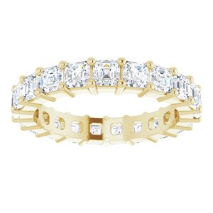 14K Yellow Gold 3 1/3 CTW Lab-Grown Diamond Eternity Band Size 7.5