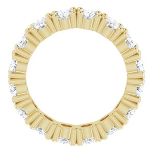 10K Yellow Gold 5 9/10 CTW Lab-Grown Diamond Eternity Band Size 7.75