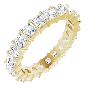 14K Yellow Gold 3 1/2 CTW Lab-Grown Diamond Eternity Band Size 8
