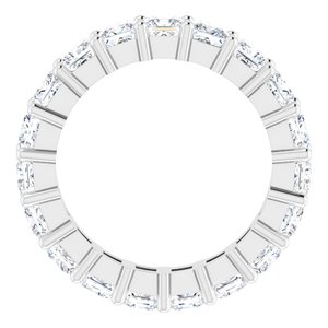 10K White Gold 4 3/4 CTW Lab-Grown Diamond Eternity Band Size 7.75