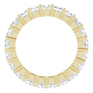 10K Yellow Gold 4 1/4 CTW Lab-Grown Diamond Eternity Band Size 8