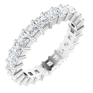 Platinum 2 5/8 CTW Lab-Grown Diamond Eternity Band Size 8