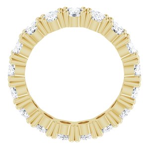 10K Yellow Gold 6 1/3 CTW Lab-Grown Diamond Eternity Band Size 8