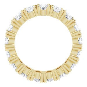 10K Yellow Gold 6 1/3 CTW Lab-Grown Diamond Eternity Band Size 8.25