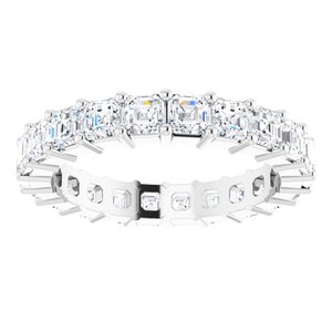 Platinum 3 1/2 CTW Lab-Grown Diamond Eternity Band Size 8