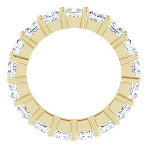 14K Yellow Gold 6 3/4 CTW Lab-Grown Diamond Eternity Band Size 8