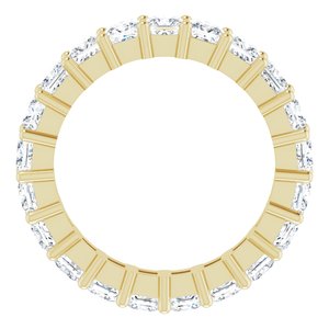 10K Yellow Gold 4 1/4 CTW Lab-Grown Diamond Eternity Band Size 8.25