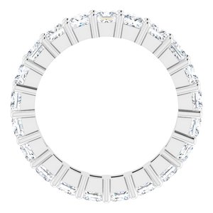 10K White Gold 4 1/4 CTW Lab-Grown Diamond Eternity Band Size 8.25