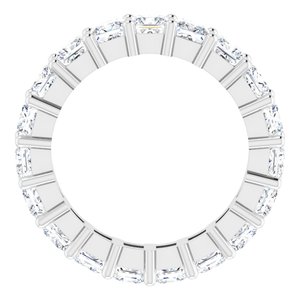 10K White Gold 5 1/3 CTW Lab-Grown Diamond Eternity Band Size 8.75