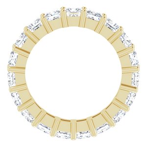 10K Yellow Gold 5 1/3 CTW Lab-Grown Diamond Eternity Band Size 8.75