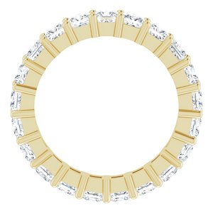 10K Yellow Gold 4 1/4 CTW Lab-Grown Diamond Eternity Band Size 8.75