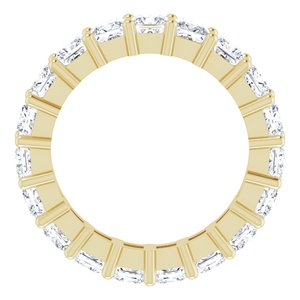 10K Yellow Gold 5 1/3 CTW Lab-Grown Diamond Eternity Band Size 9