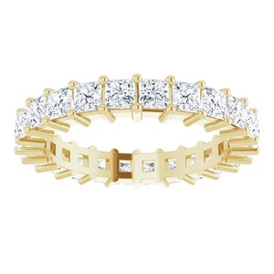 10K Yellow Gold 2 5/8 CTW Lab-Grown Diamond Eternity Band Size 8.25