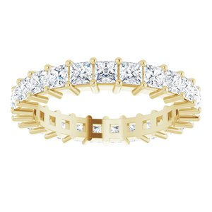 10K Yellow Gold 2 3/4 CTW Lab-Grown Diamond Eternity Band Size 9