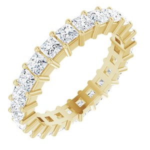 10K Yellow Gold 2 5/8 CTW Lab-Grown Diamond Eternity Band Size 8.25