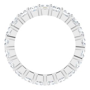 10K White Gold 4 1/4 CTW Lab-Grown Diamond Eternity Band Size 9