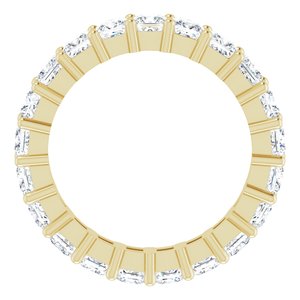 10K Yellow Gold 4 1/4 CTW Lab-Grown Diamond Eternity Band Size 9