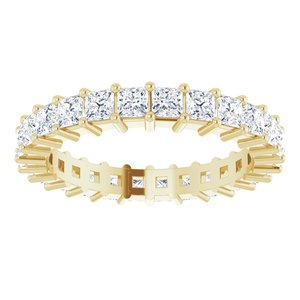 10K Yellow Gold 2 3/8 CTW Lab-Grown Diamond Eternity Band Size 8