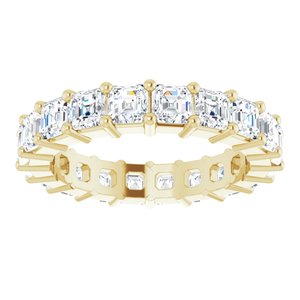14K Yellow Gold 3 1/5 CTW Lab-Grown Diamond Eternity Band Size 5.5