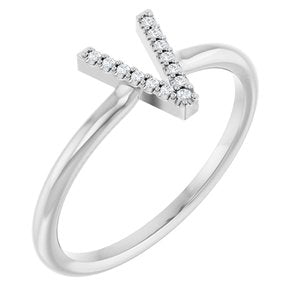 Accented Initial Ring