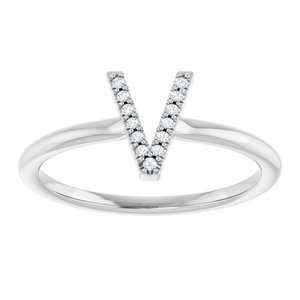 Accented Initial Ring