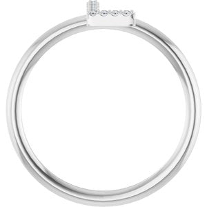 Accented Initial Ring