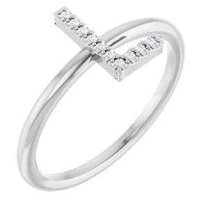 Accented Initial Ring