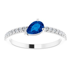 Stackable Accented Ring