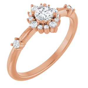Halo-Style Ring