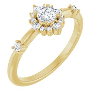 Halo-Style Ring