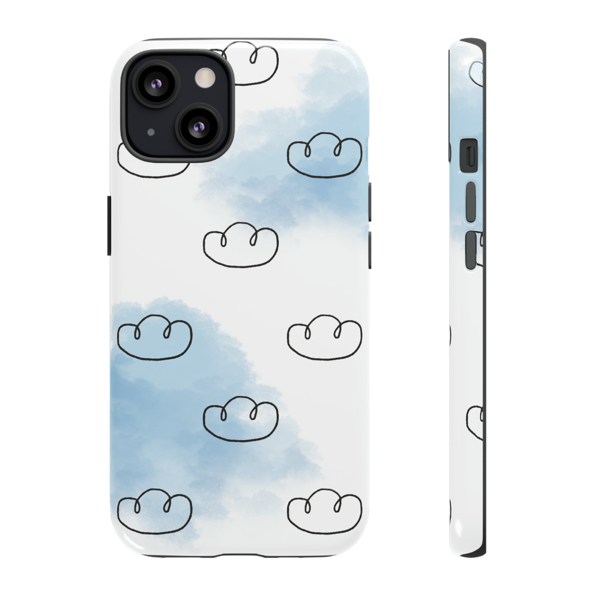 Passing Clouds Tough iPhone Case