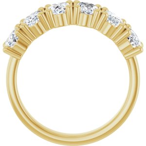 14K Yellow Gold 2 1/5 CTW Natural Diamond Annniversary Band