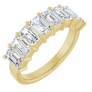 14K Yellow Gold 2 1/2 CTW Natural Diamond Anniversary Band