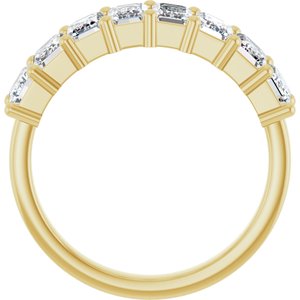 14K Yellow Gold 2 1/2 CTW Natural Diamond Anniversary Band