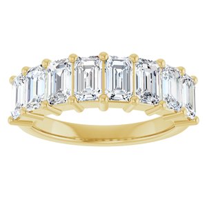 14K Yellow Gold 2 1/2 CTW Natural Diamond Anniversary Band