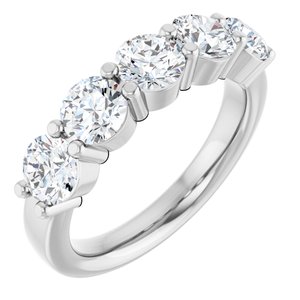 Platinum 1 9/10 CTW Lab-Grown Diamond Anniversary Band