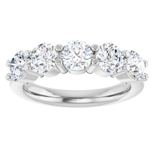 Platinum 1 9/10 CTW Lab-Grown Diamond Anniversary Band