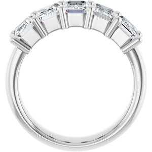 Platinum 3 1/4 CTW Lab-Grown Diamond Anniversary Band