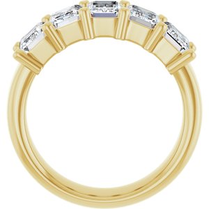 14K Yellow Gold 3 1/4 CTW Lab-Grown Diamond Anniversary Band