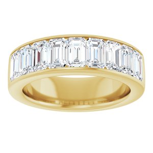 14K Yellow Gold 3 1/6 CTW Natural Diamond Anniversary Band