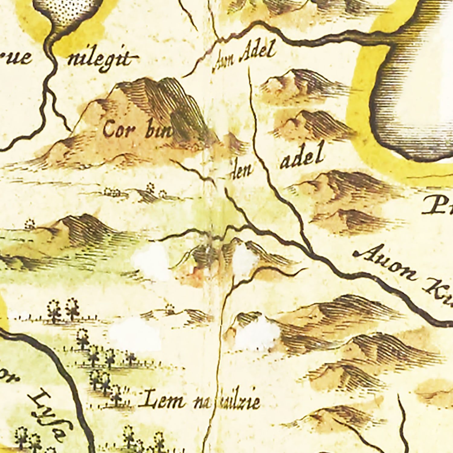 Vintage Map of the Isle of Islay 1665