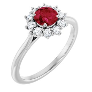 Halo-Style Ring