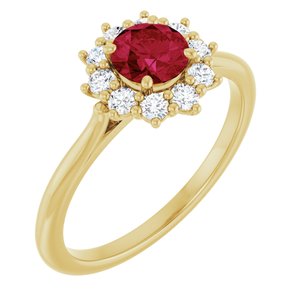 Halo-Style Ring