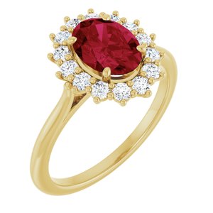 Halo-Style Ring