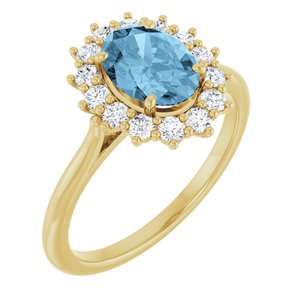Halo-Style Ring