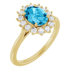 Halo-Style Ring