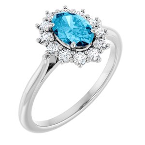 Halo-Style Ring