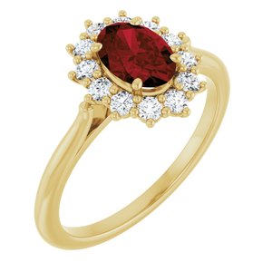 Halo-Style Ring
