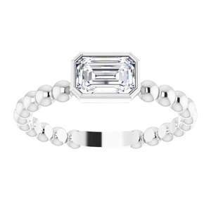 Sterling Silver Sapphire Stackable Family Ring
